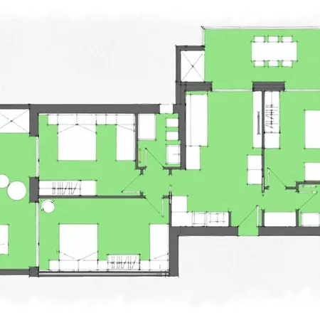 Spacious Three-bedroom Flat In A New Apartment Bibione